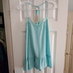Altar'd State blue tank top: NWT